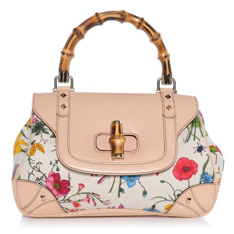 gucci flora bamboo bag|where to buy gucci bamboo bag.